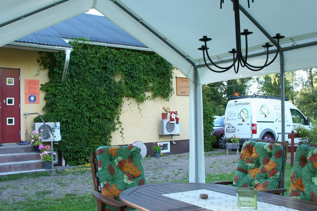 Bed & Breakfast Bjoerkhyddan Rumma Eksteriør billede